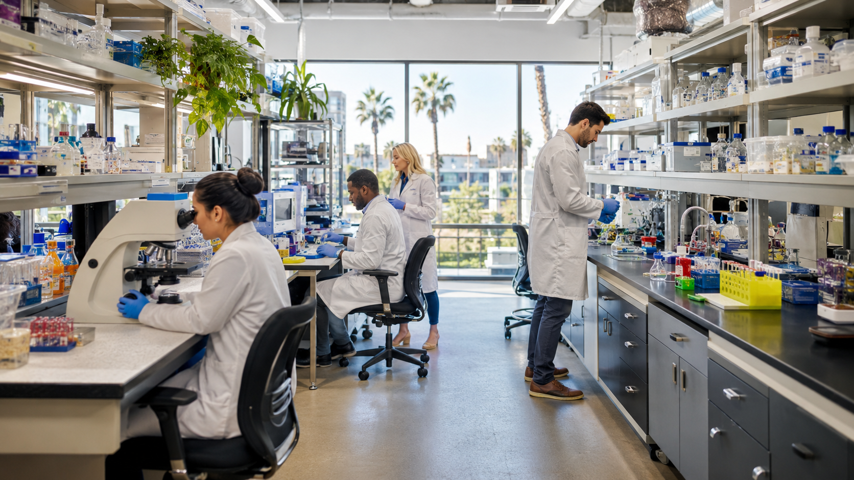 Shared Laboratory Space for Biotech Founders