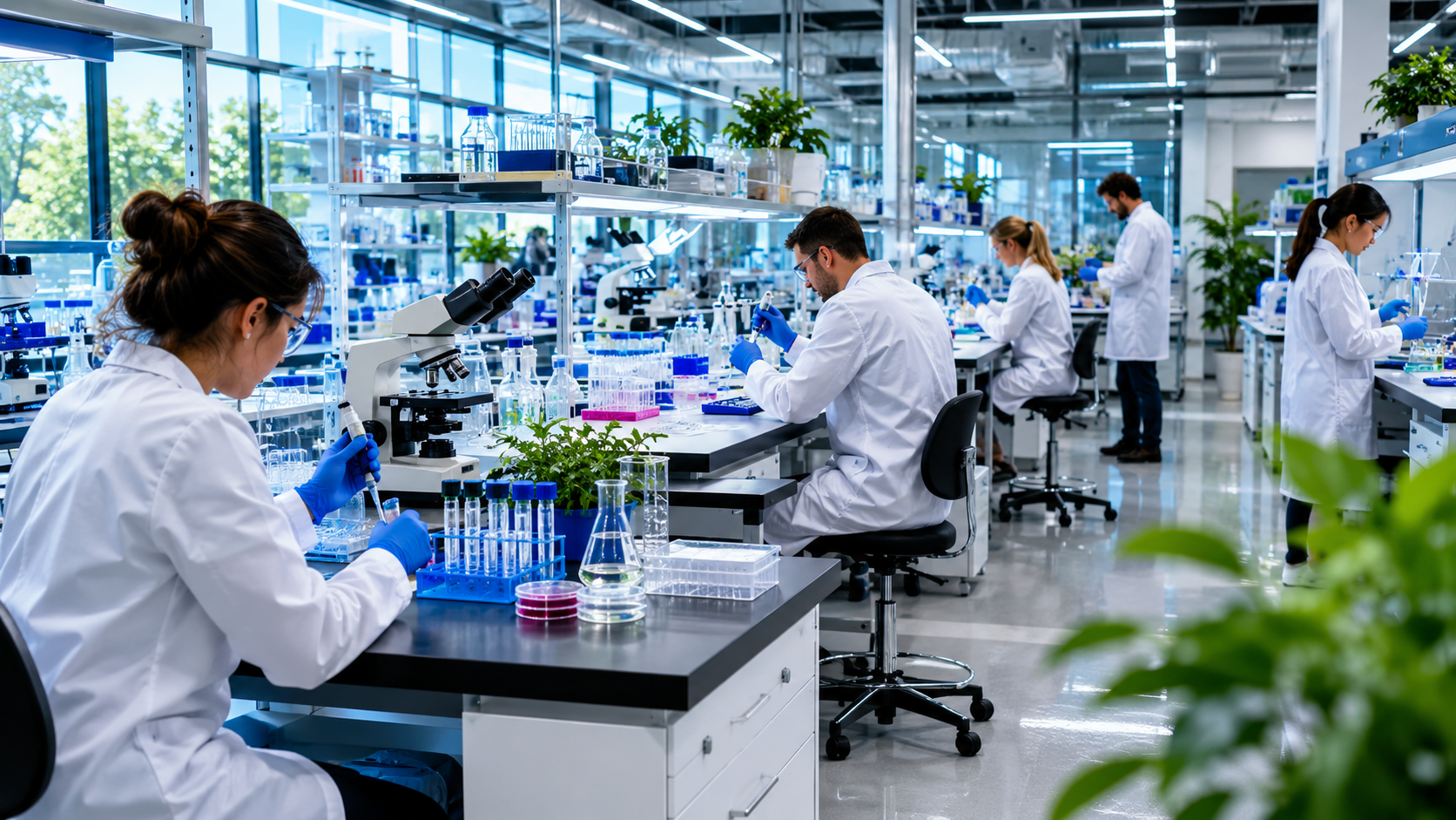 Collaborative Wet Lab for Biotech Innovation