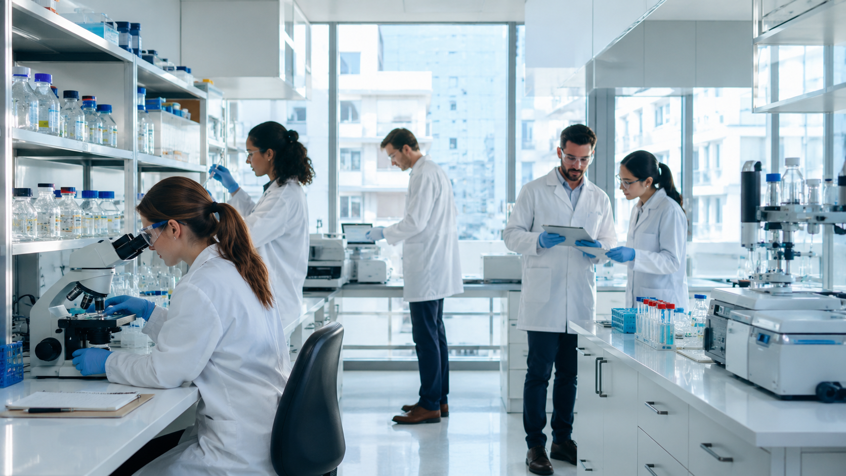 Life Science Incubator Wet Lab Facility