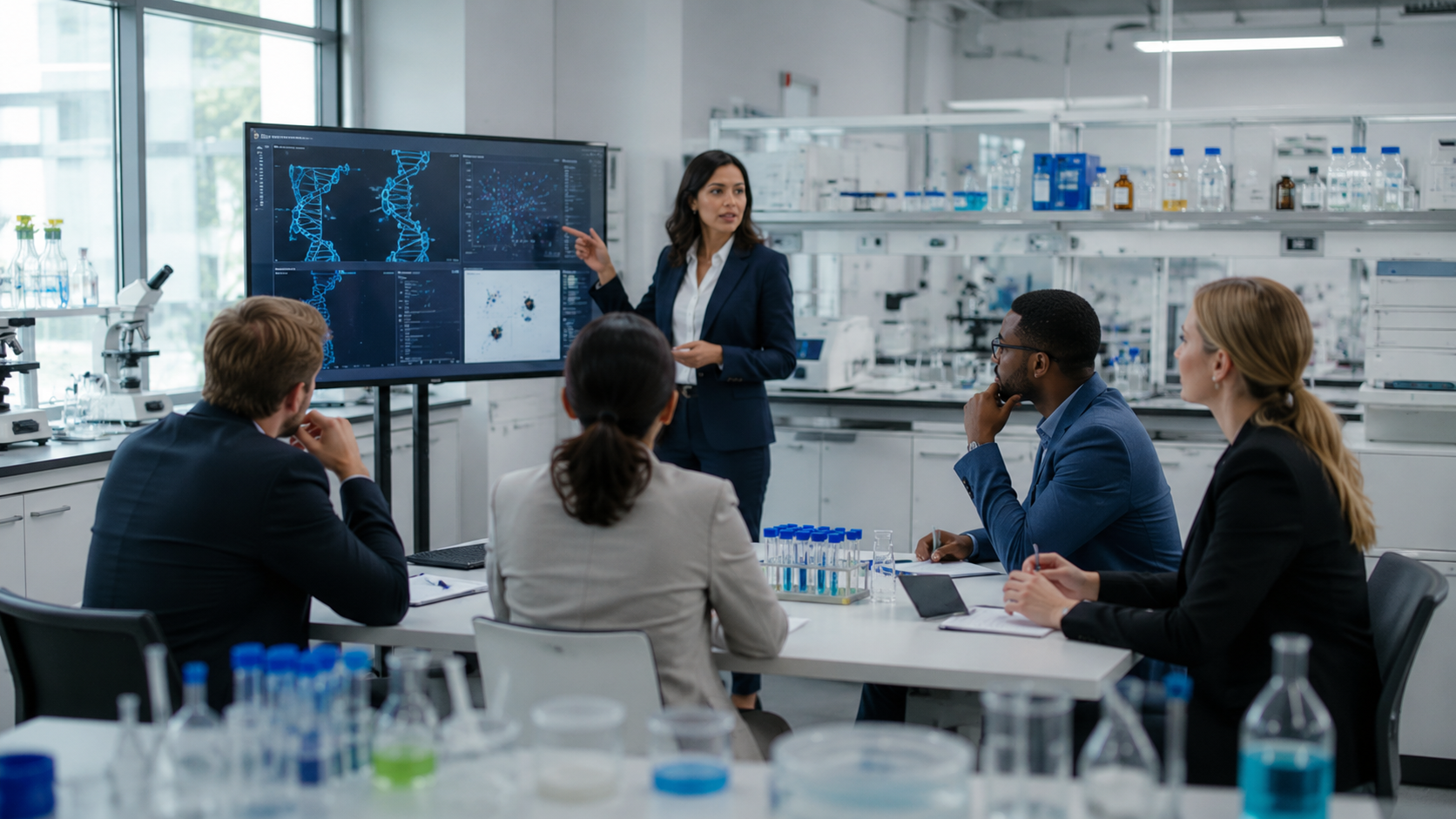 Biotech Startup Fundraising Meeting