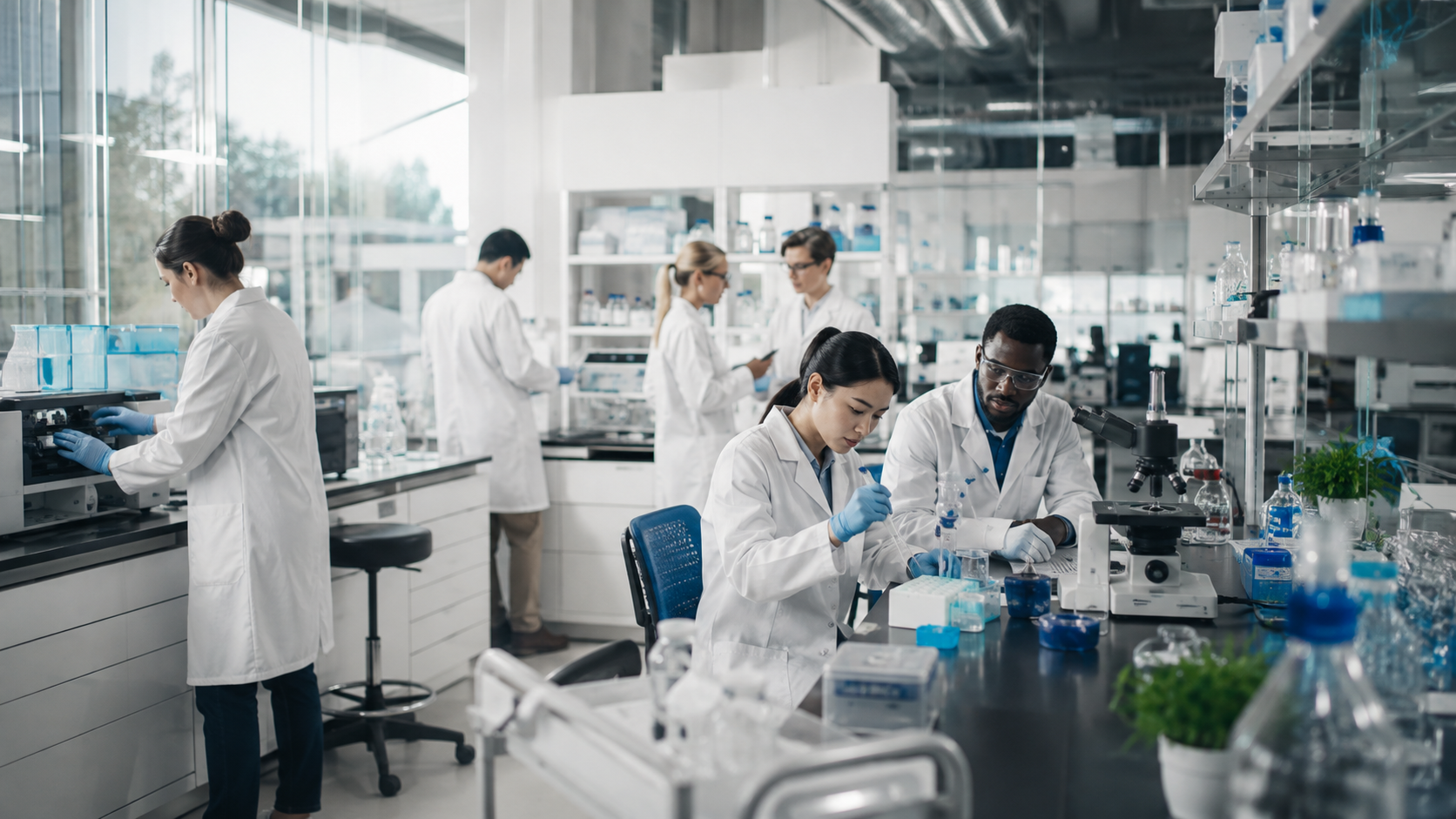 Nonprofit Biotech Incubator Research Lab